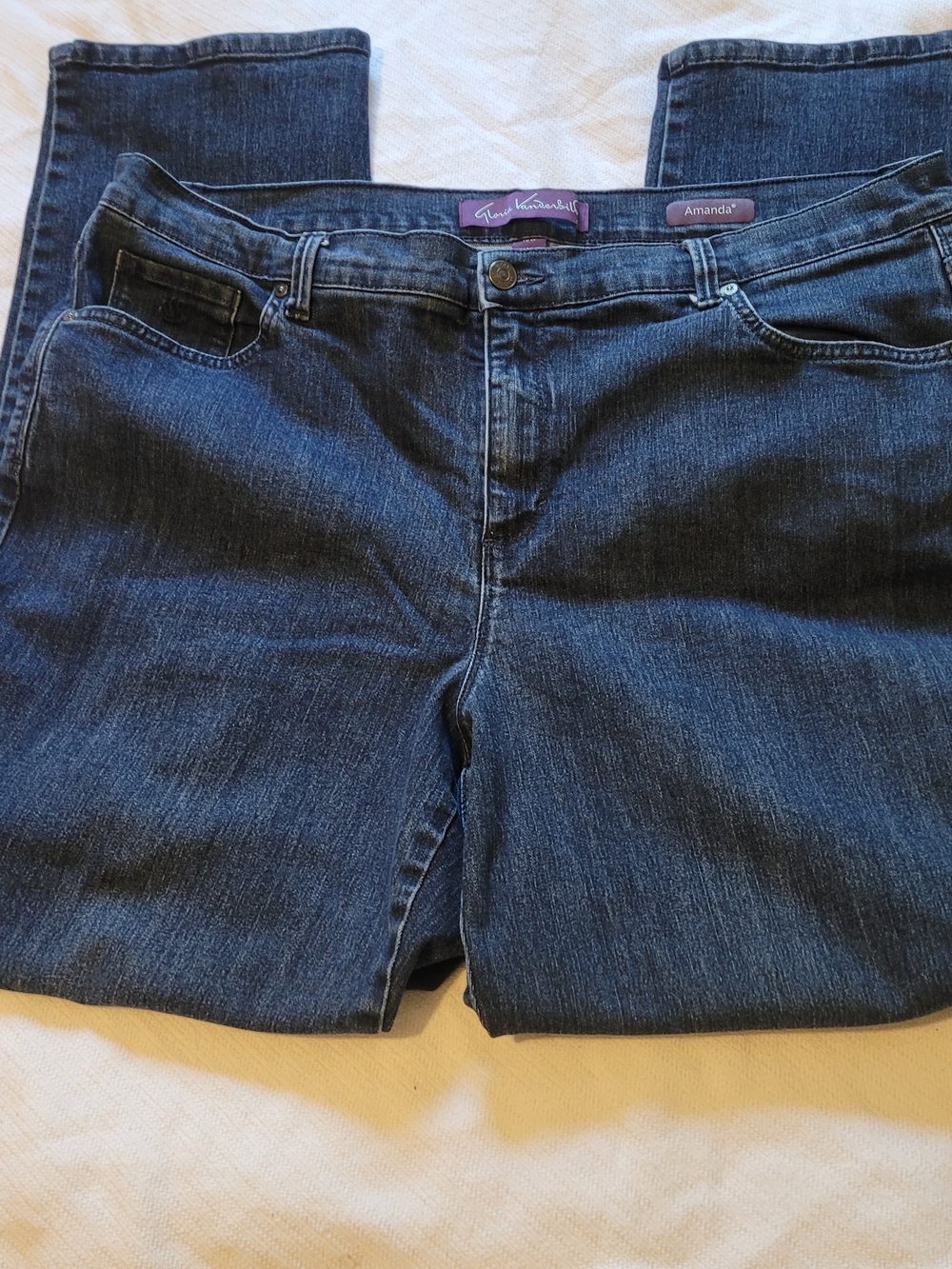 Gloria Vanderbilt Amanda Dark Blue Women’s Jeans
